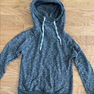 Grey & white sweatshirt